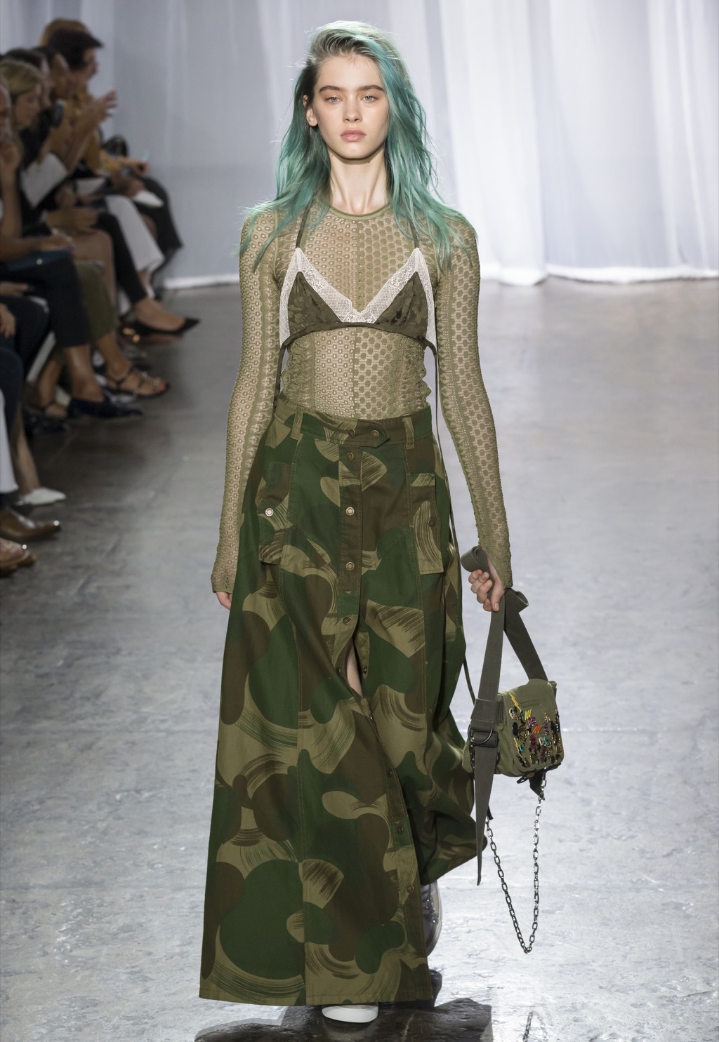 Zadig & voltaire camouflage dress