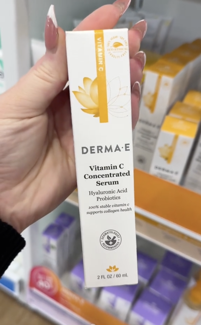 derma e vitamin c serum