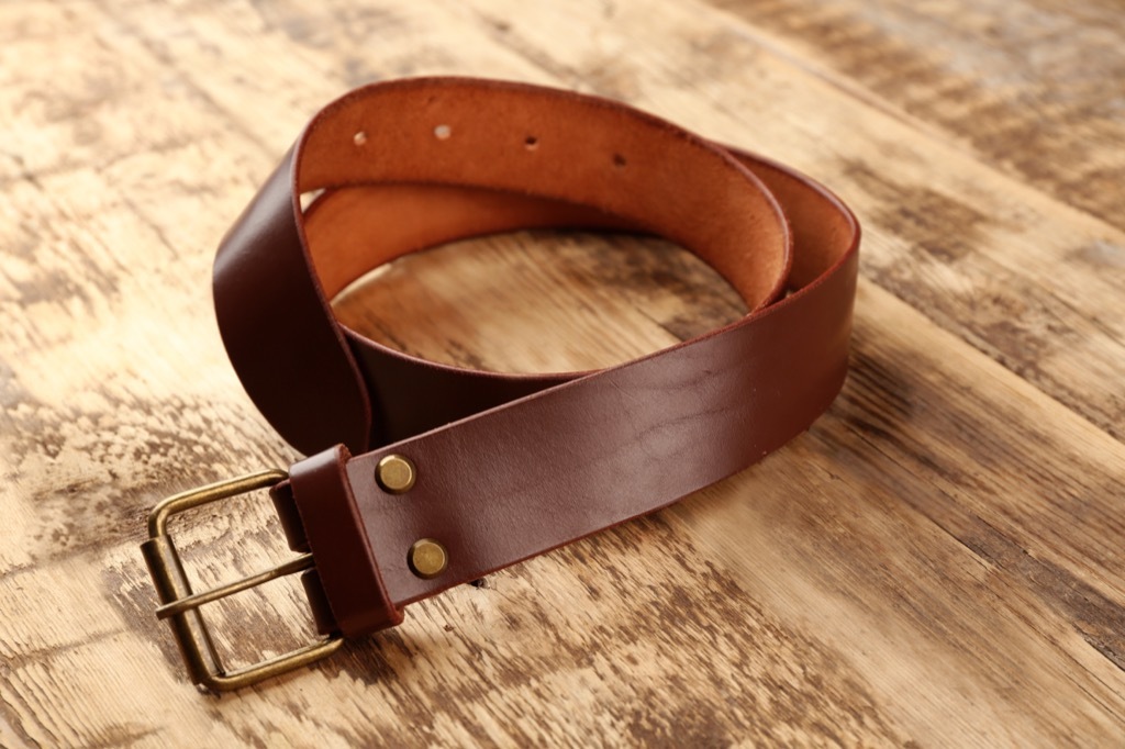 leather belt crazy facts