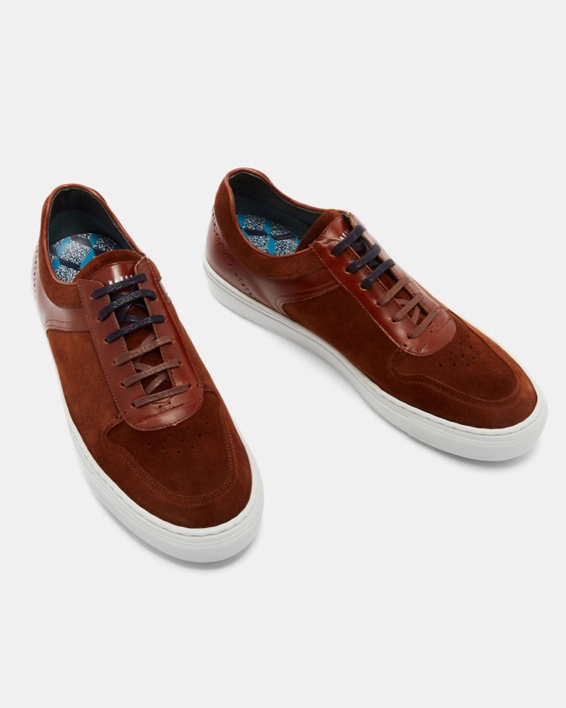 ted baker suede sneakers