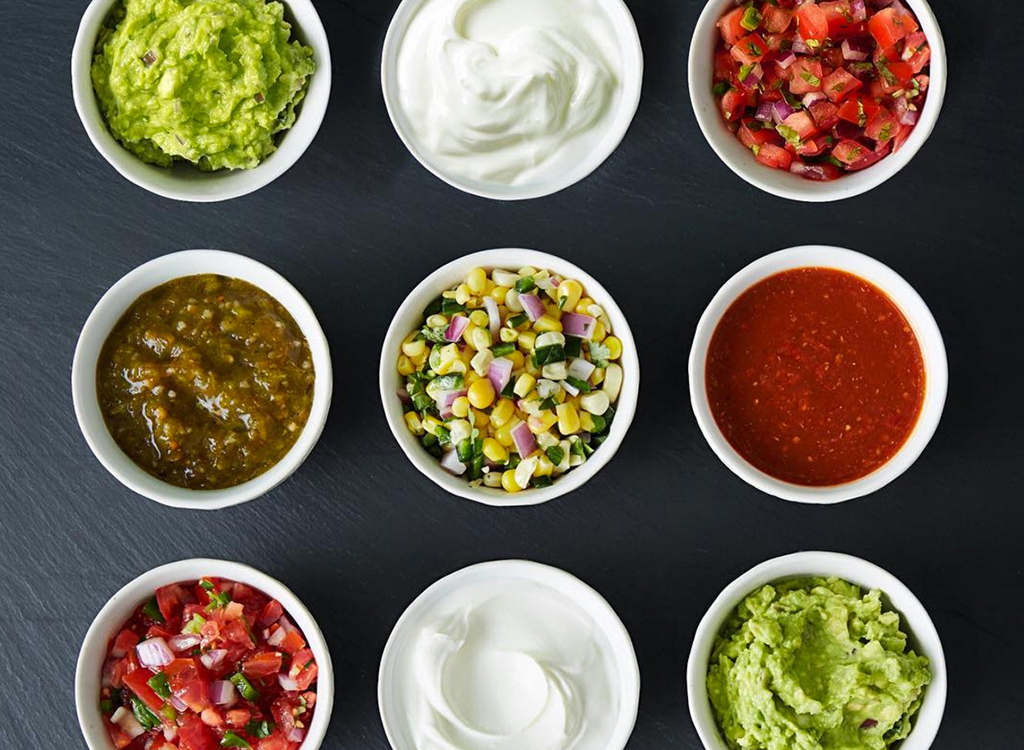 Chipotle condiments