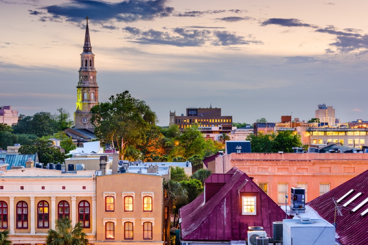 charleston south carolina skyline