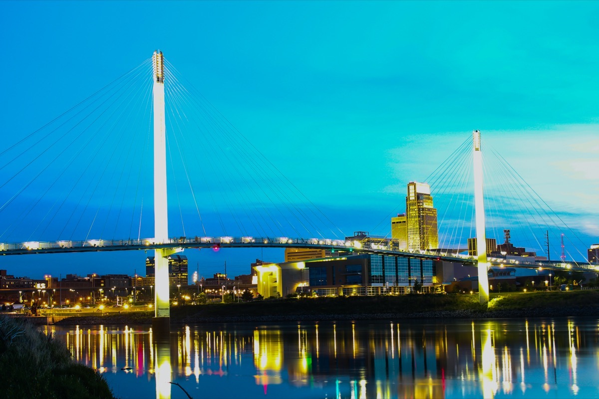 cityscape photo of downtown Omaha, Nebraska