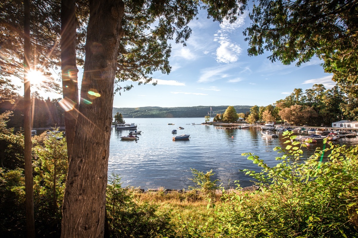 Harbor on Lake Champlain