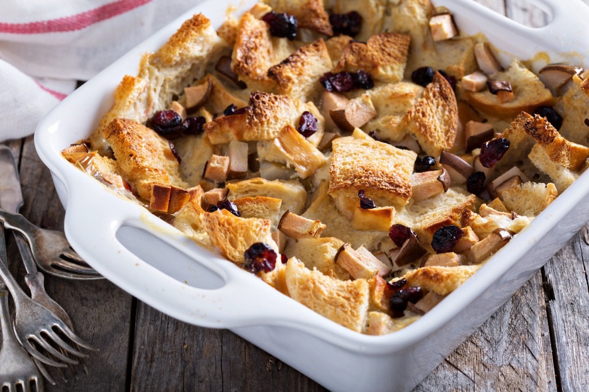 bread and butter pudding