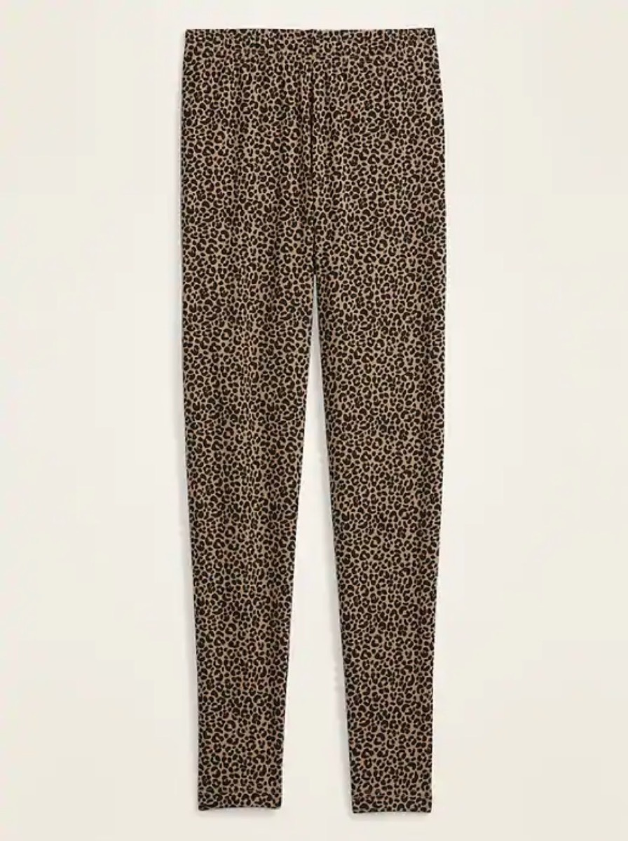 leopard print leggings