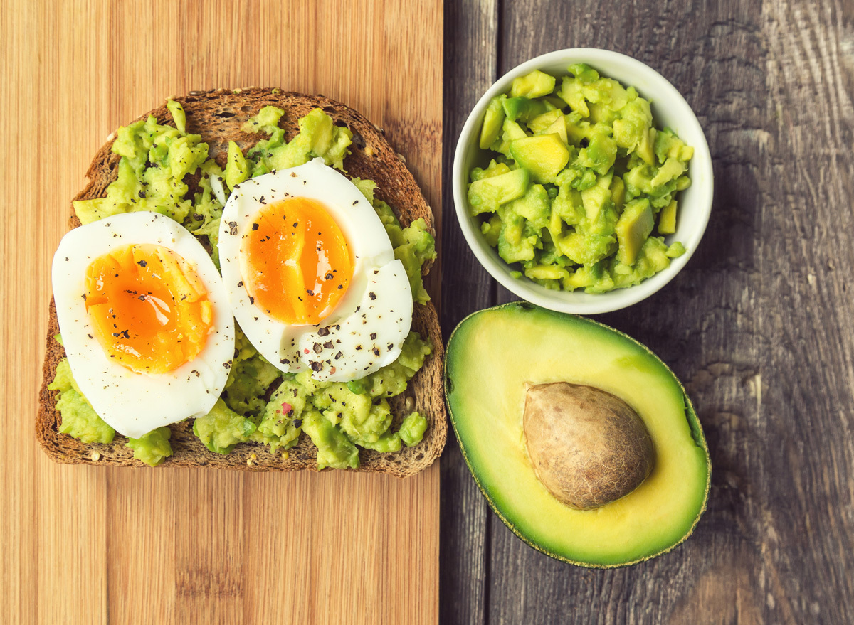 soft boiled egg avocado toast