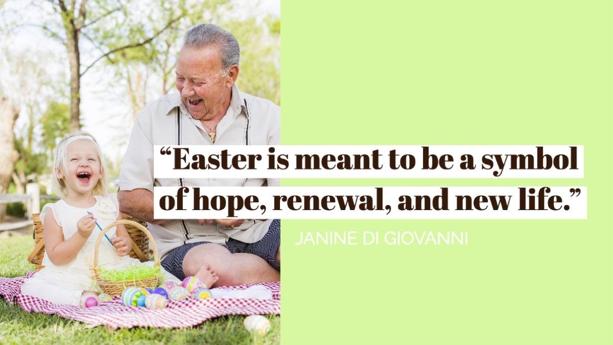 Inspirational Easter quote