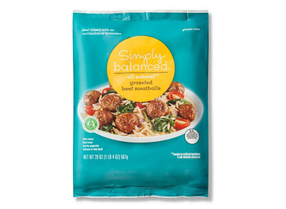 simply balanced beef meatballs