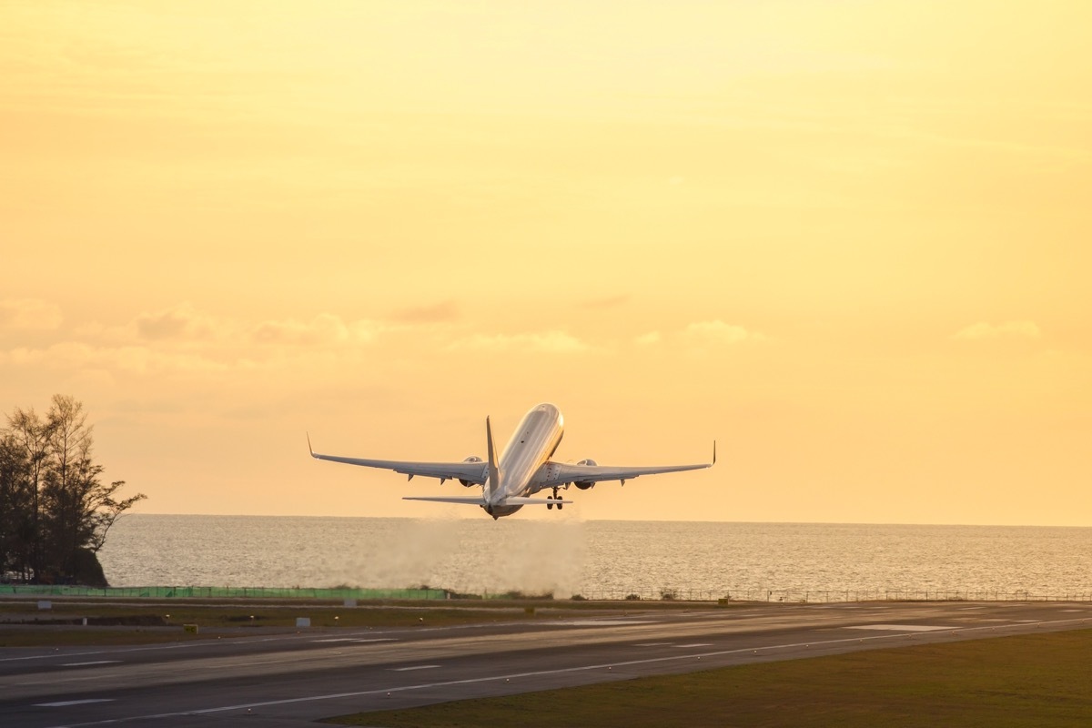 Plane Taking Off