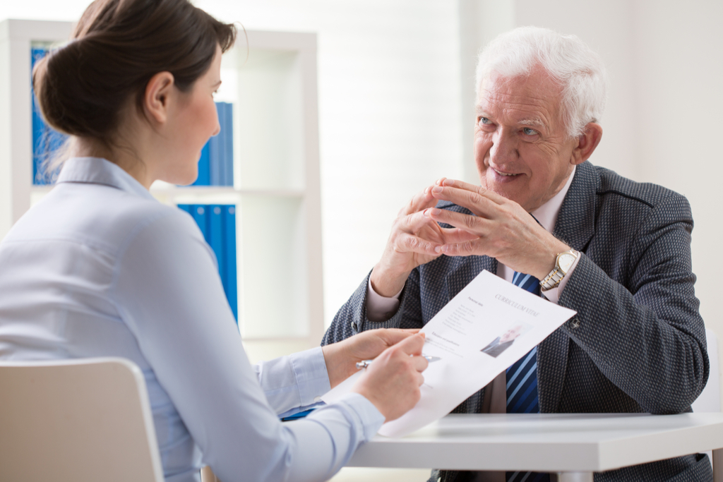 Older Person Applying to Job Not Ready to Retire