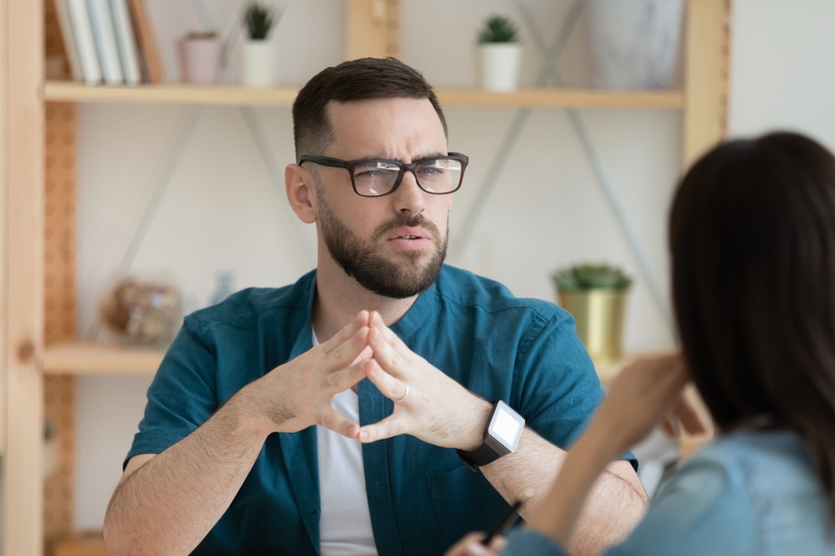 Man Looking Frustrated and Confused