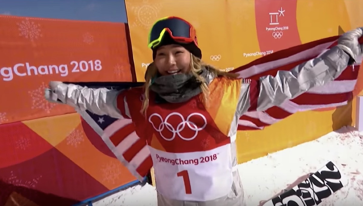 chloe kim gold 2018 pop culture