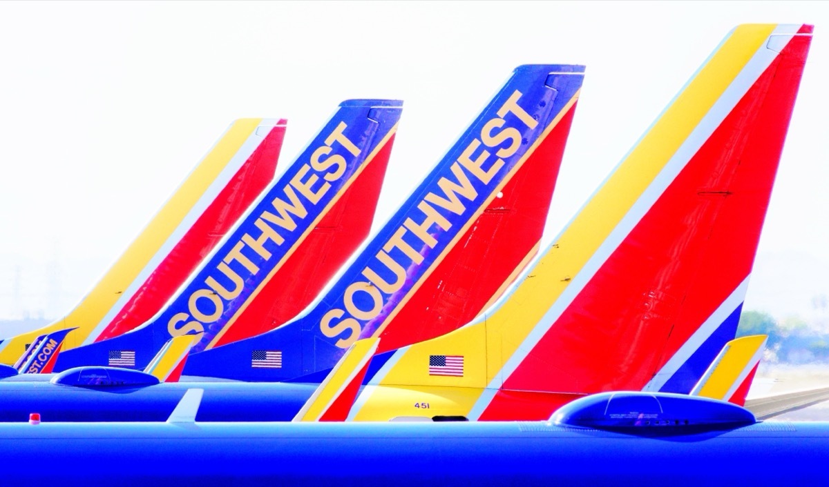 southwest airlines planes