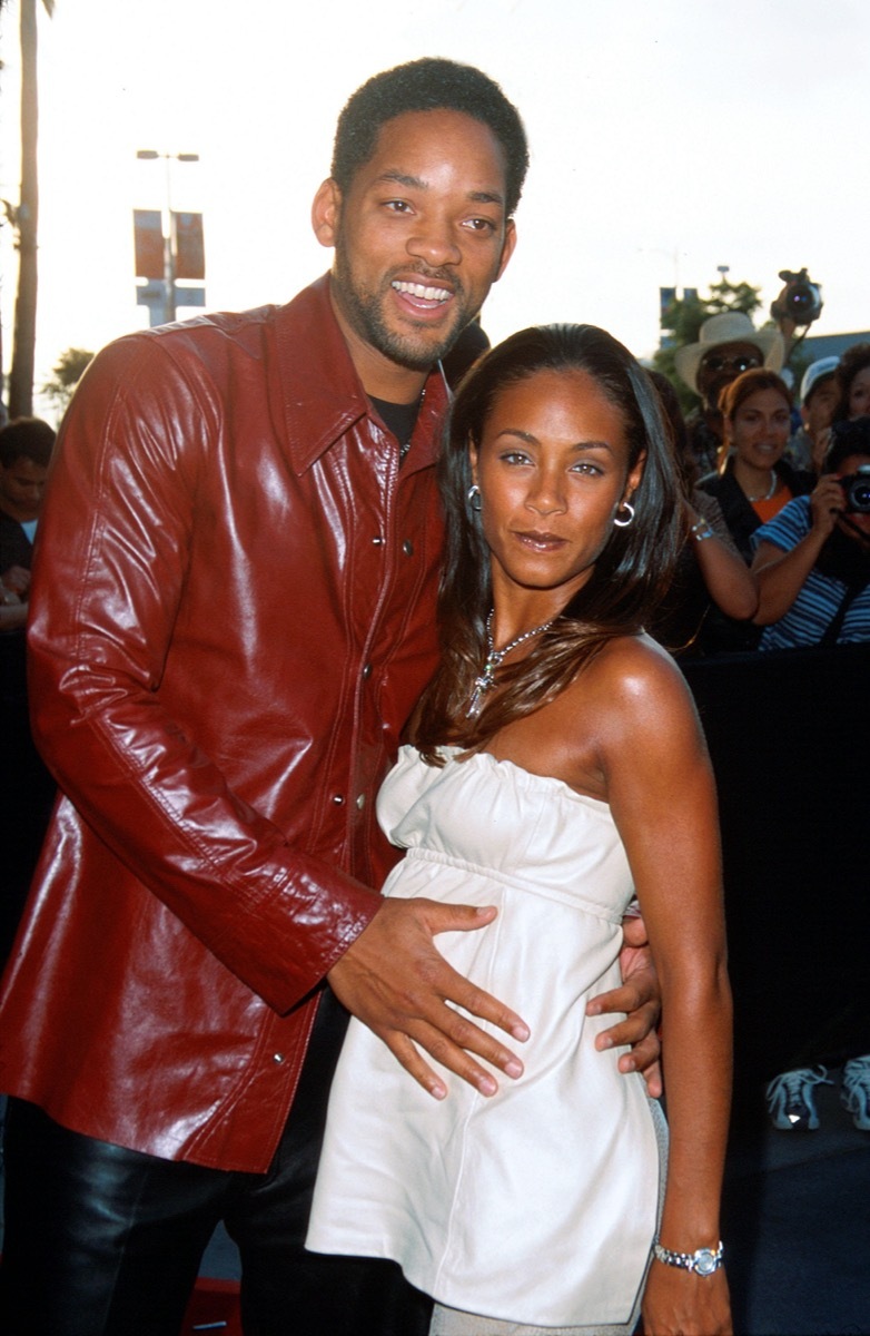 Will Smith and Jada Pinkett Smith in 2000