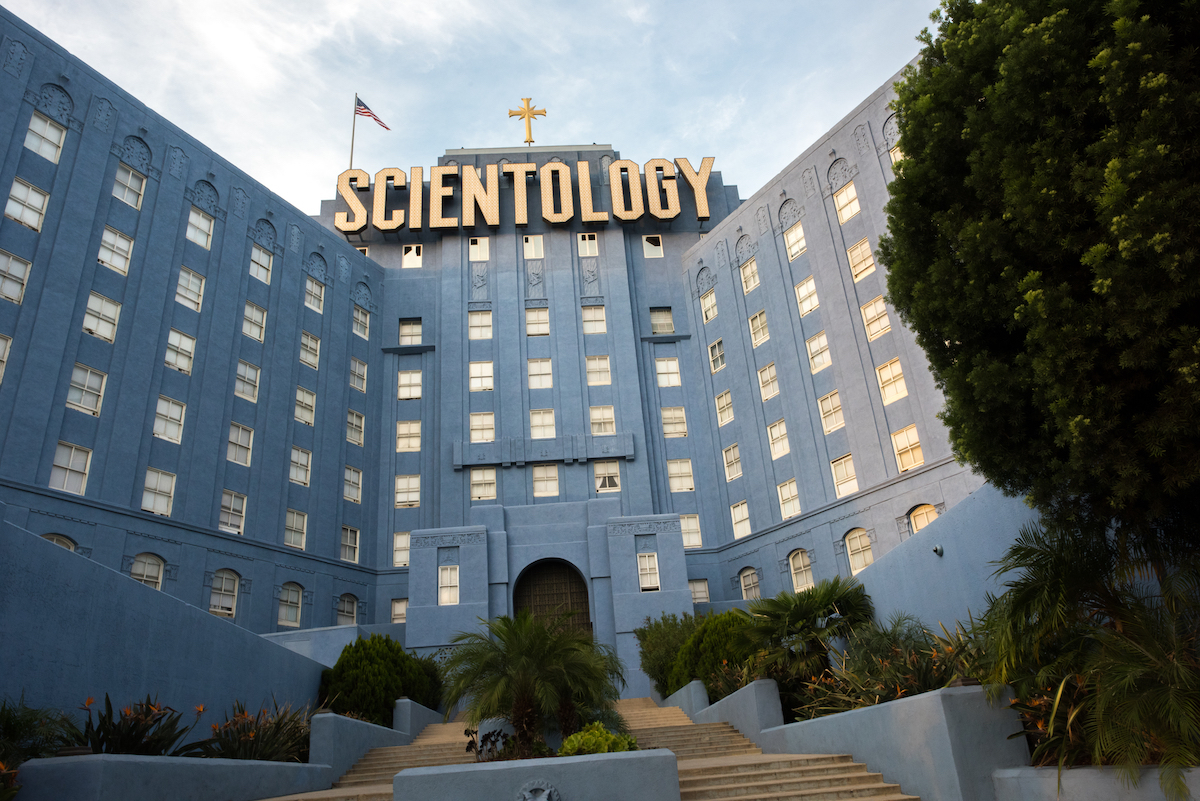 Church of Scientology building in Los Angele