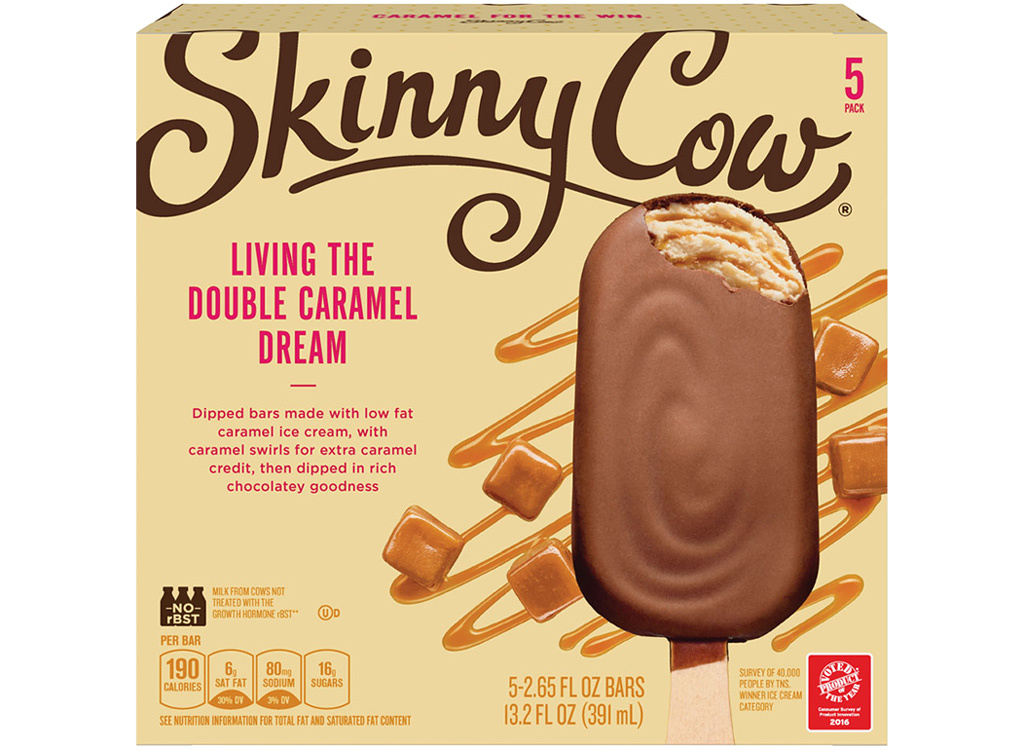 Skinny Cow caramel bar