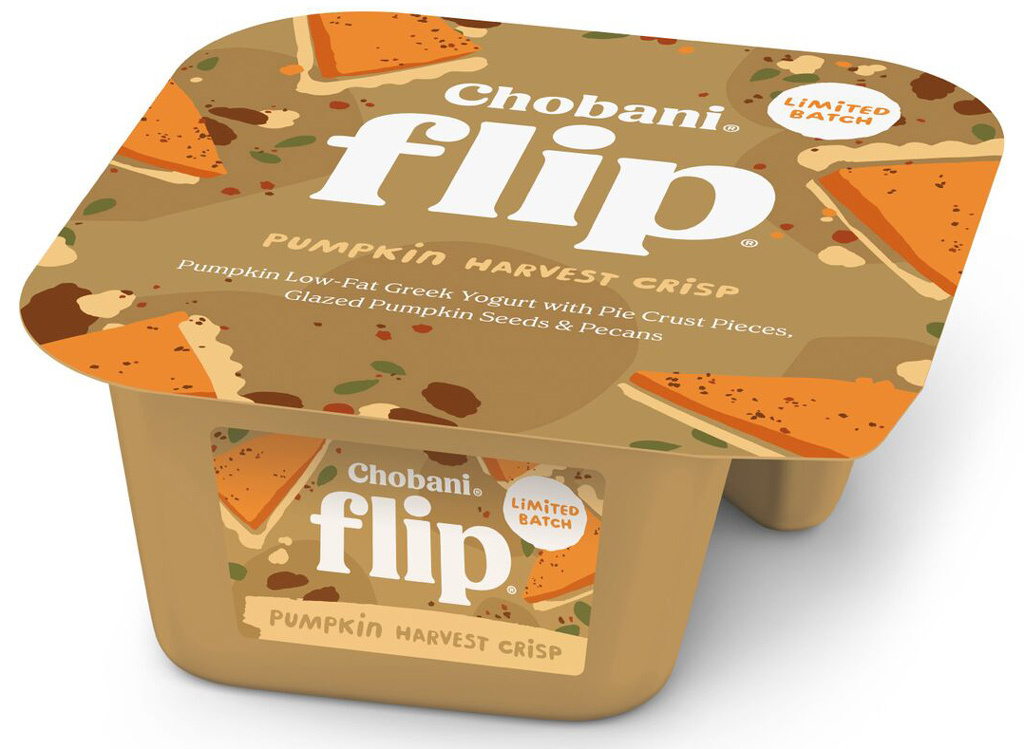 Chobani flip pumpkin harvest crisp