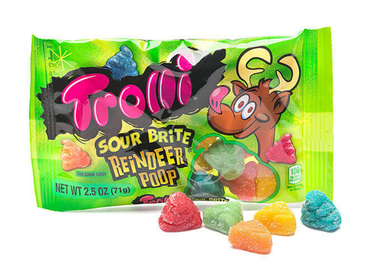 trolli reindeer poop candy