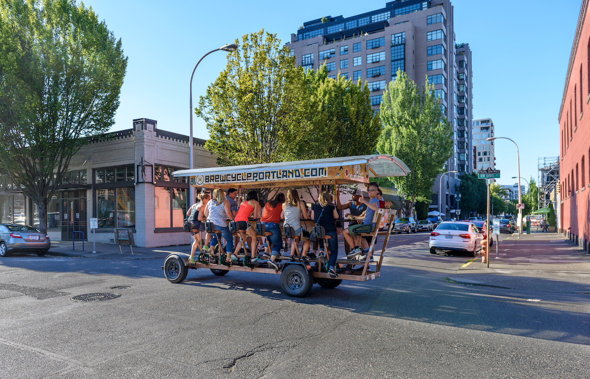 pedal bike tour