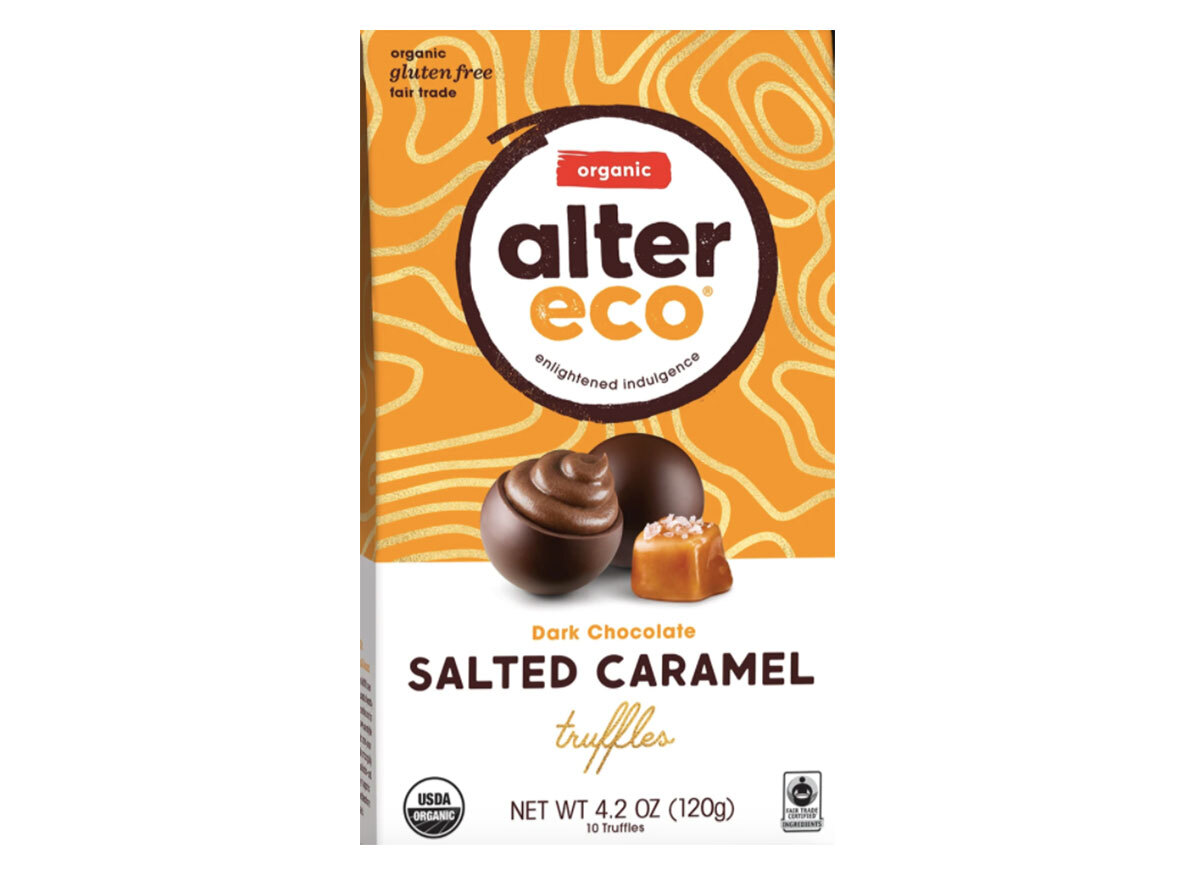 alter eco salted caramel truffles