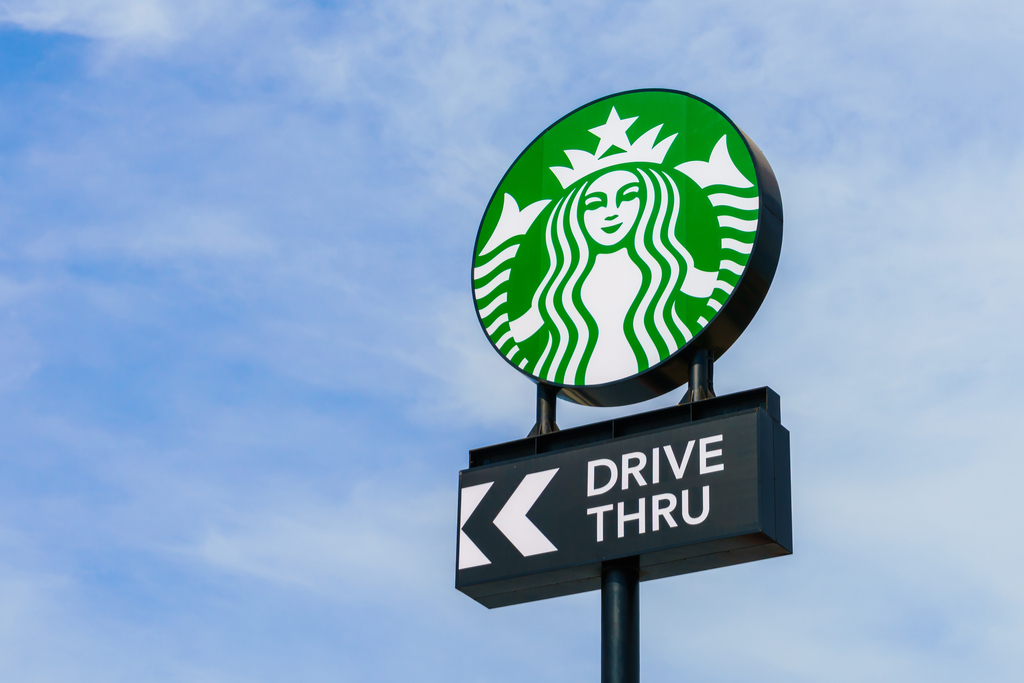 Starbucks Drive Thru Sign, worst things about the suburbs