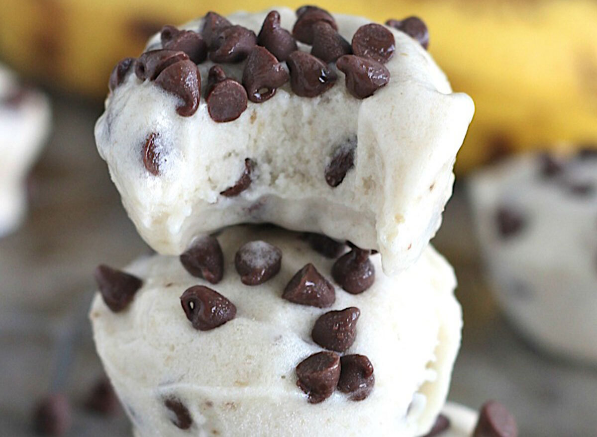 recipes for boredom banana chocolate chip ice cream bites