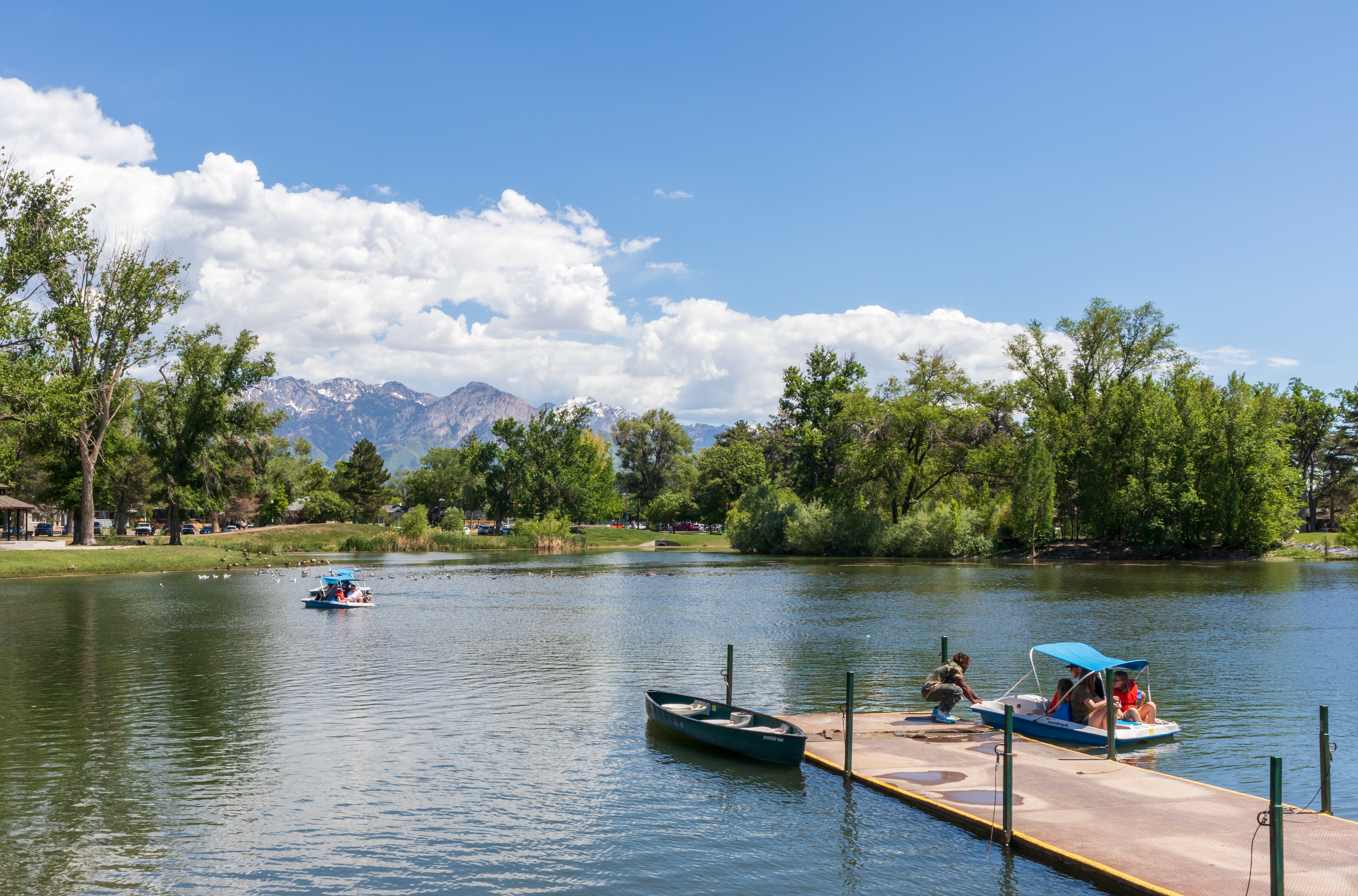 Liberty Park in Salt Lake City