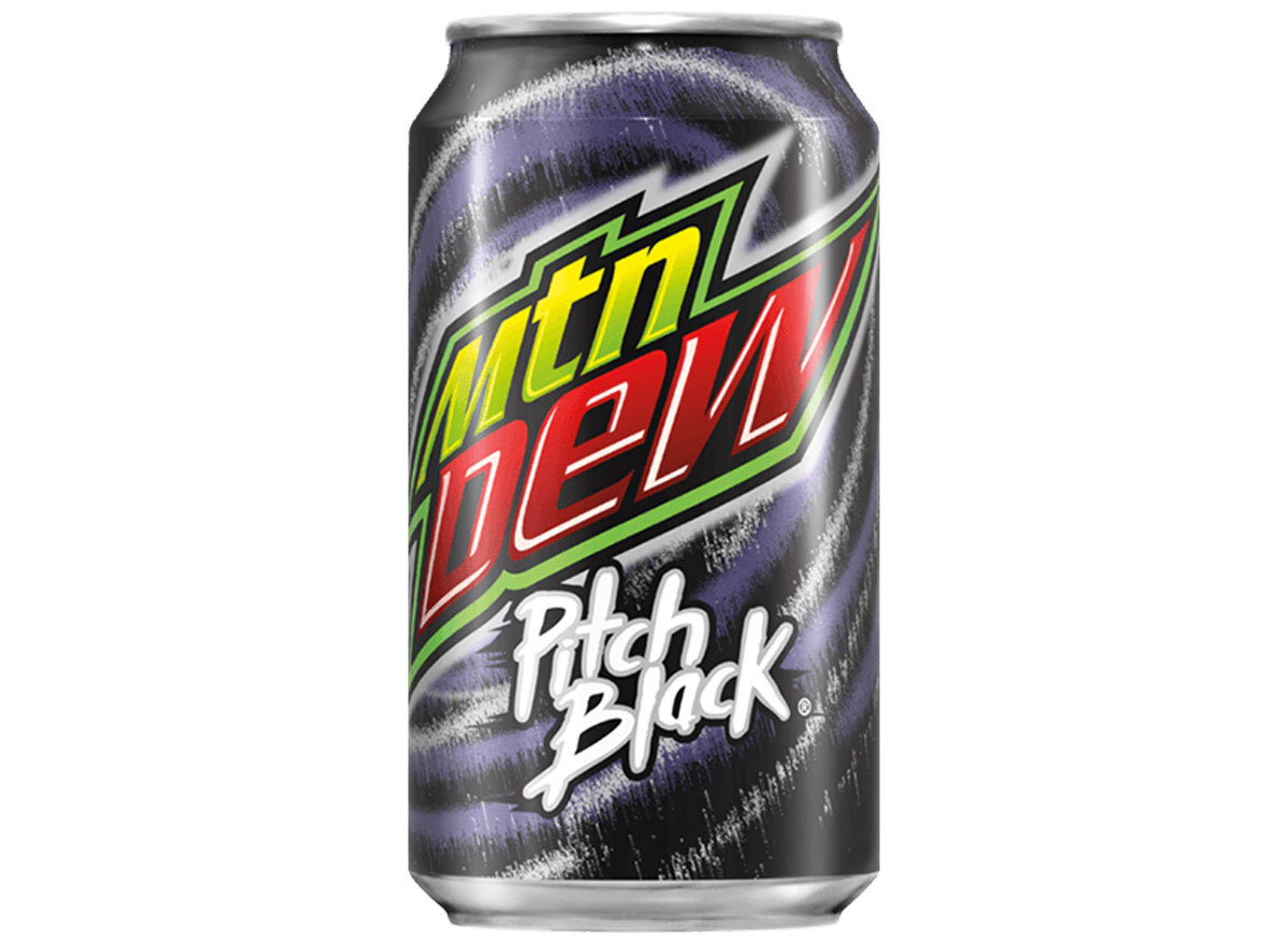 mountain dew pitch black