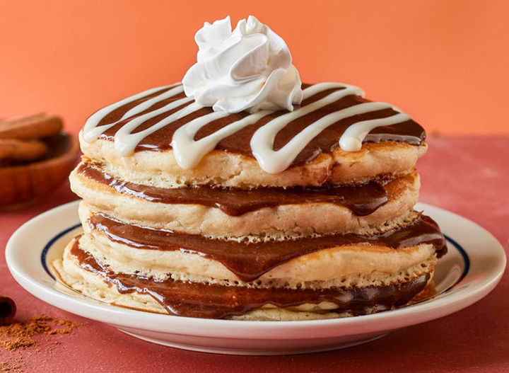 IHOP cinnastack pancakes