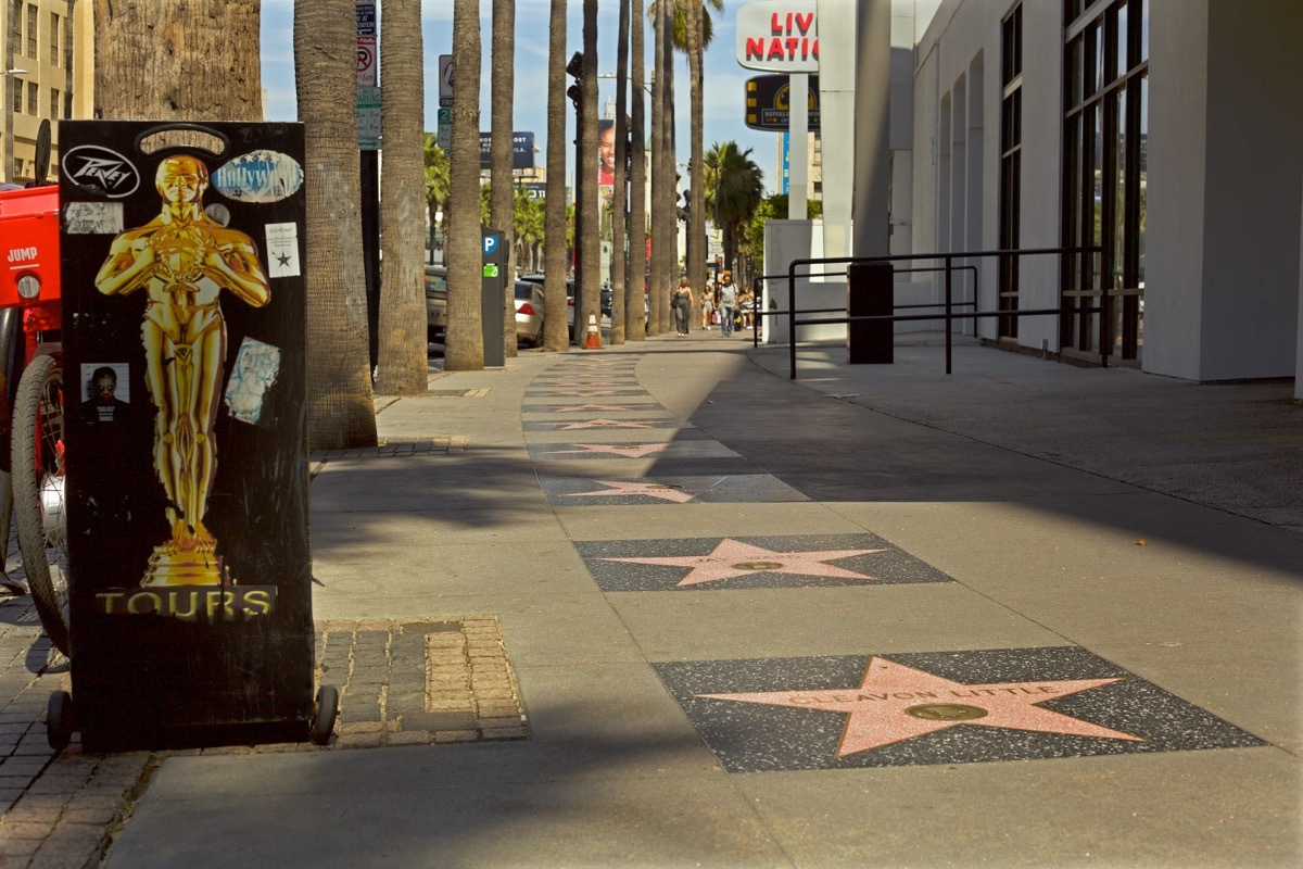 hollywood walk of fame, crazy kardashian facts