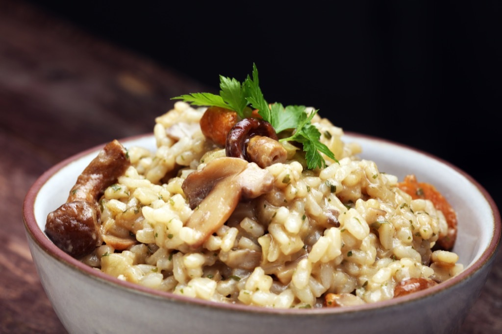 mushroom risotto meals