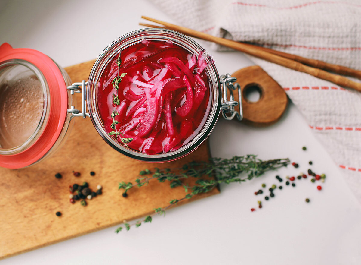 homemade pickled onions