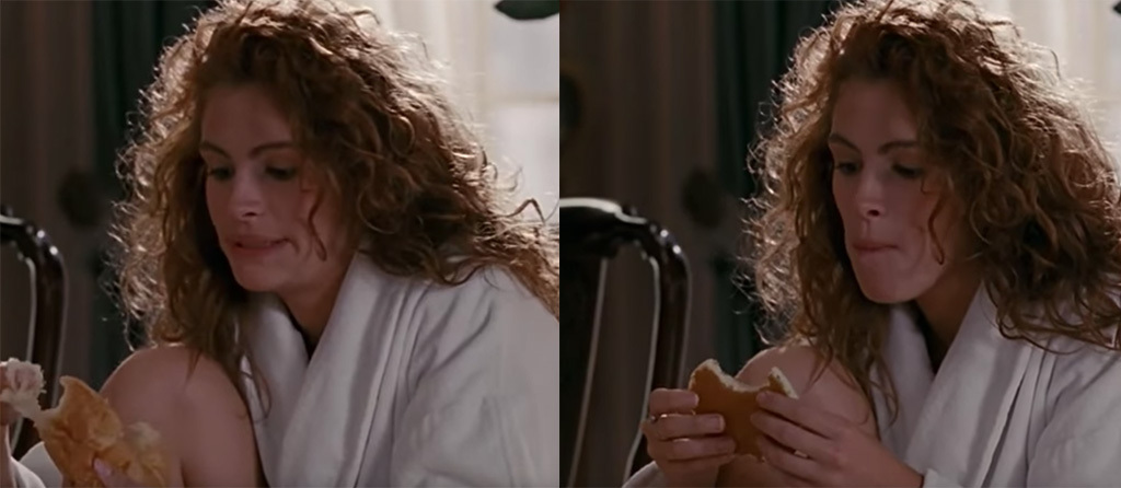 pretty woman movie mistakes