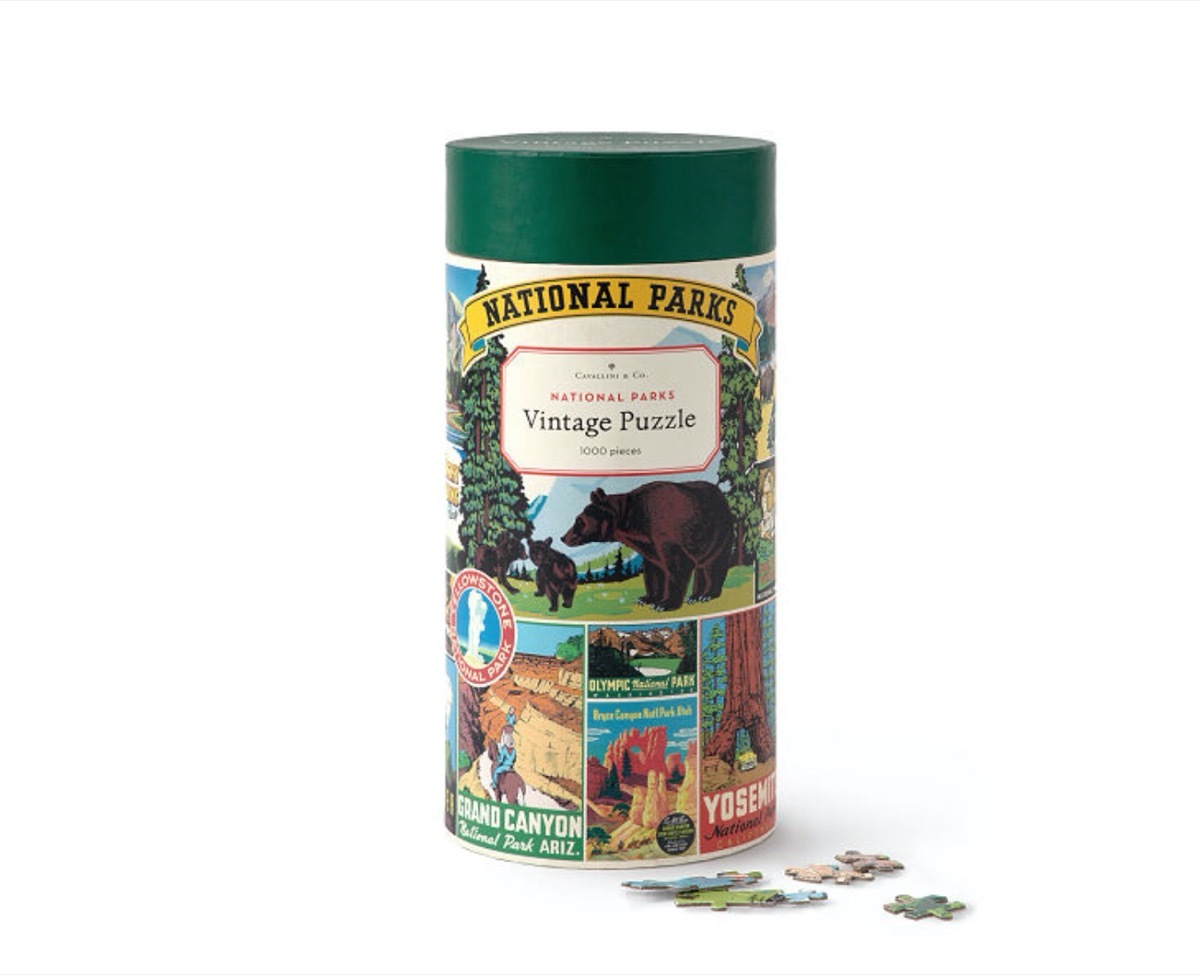 vintage national parks puzzle