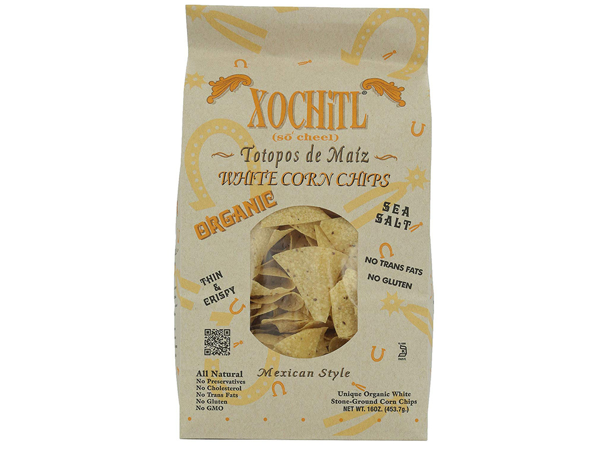 xochil tortilla chips in packaging