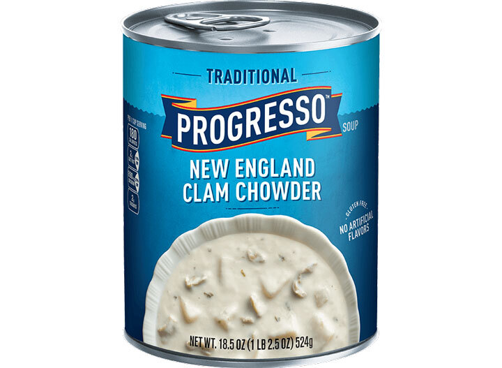 progresso clam chowder