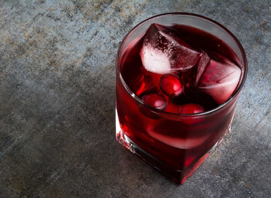 Vodka cranberry - healthy alcoholic drinks