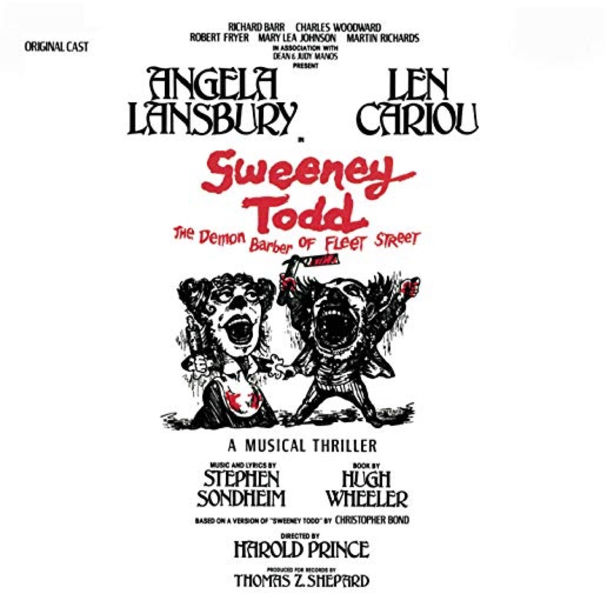 sweeney todd broadway musical recording, broadway tickets