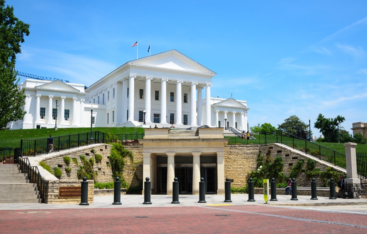 Capital Building in Richmond Virginia