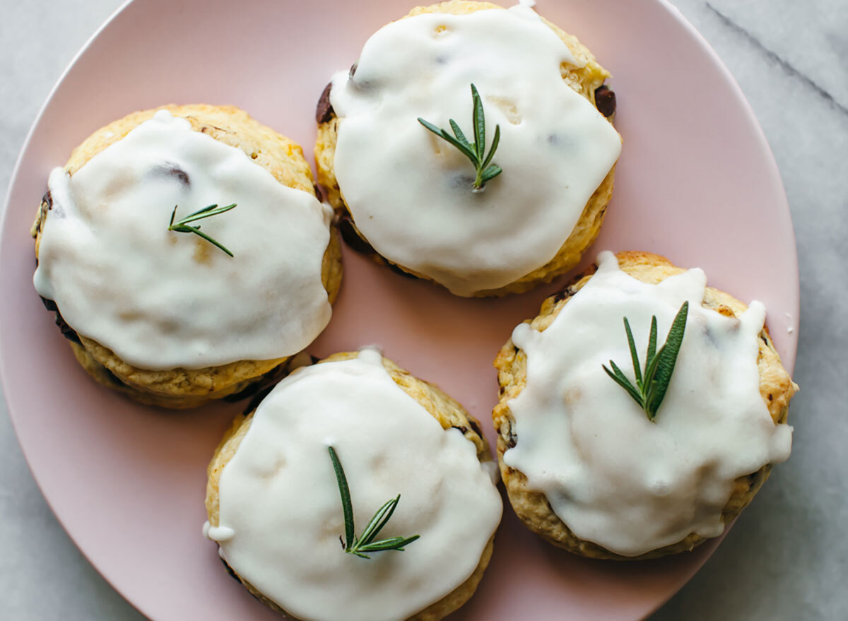 Rosemary and chocolate chip scones recipe from My Name is Yeh