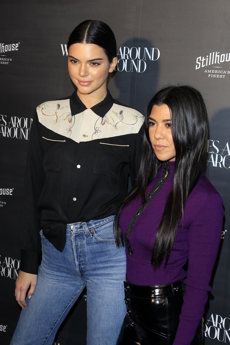 Kendall Jenner and Kourtney Kardashian 2017