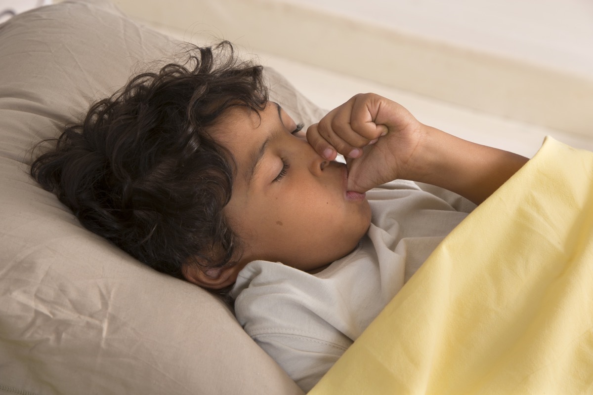 Little Boy Sucking Thumb Childhood Habits That Affect Health