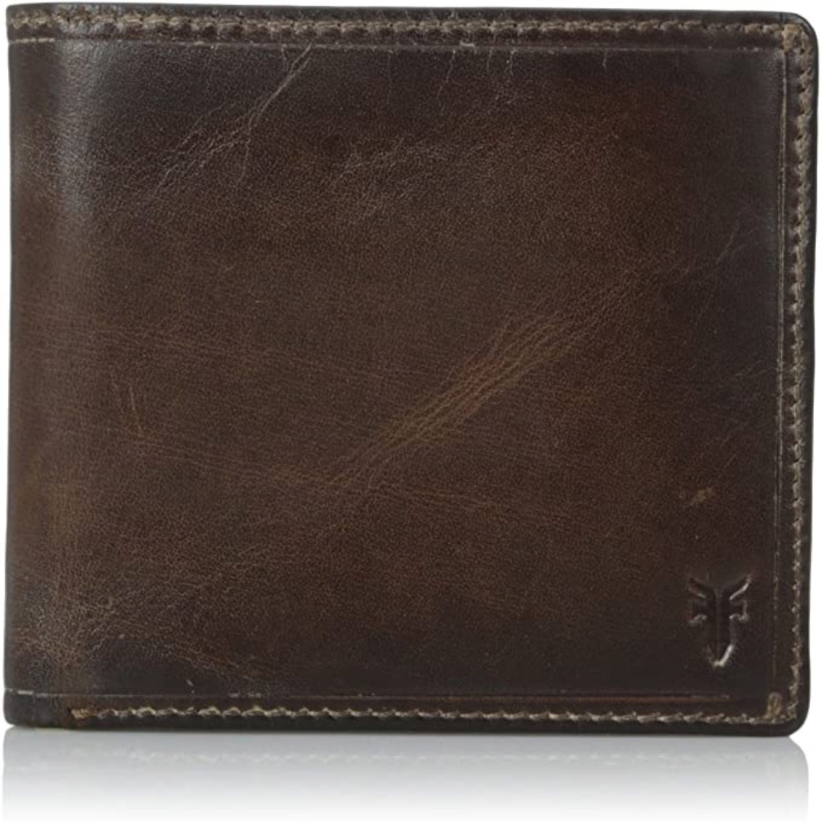 brown leather wallet