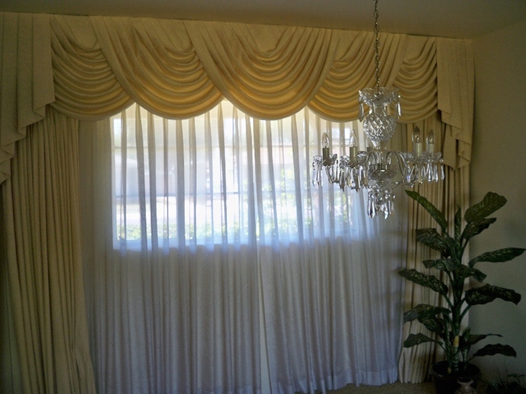 Heavily Draped Curtains Worst Interior Design Trends